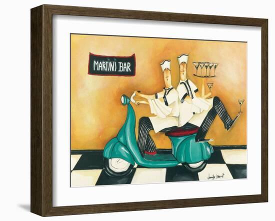 Martini Bar-Jennifer Garant-Framed Giclee Print