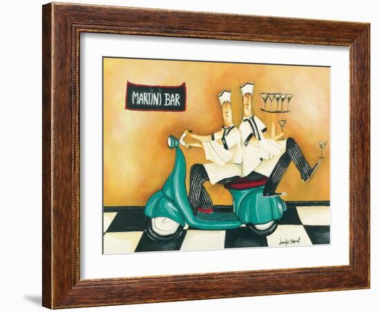 Martini Bar-Jennifer Garant-Framed Giclee Print