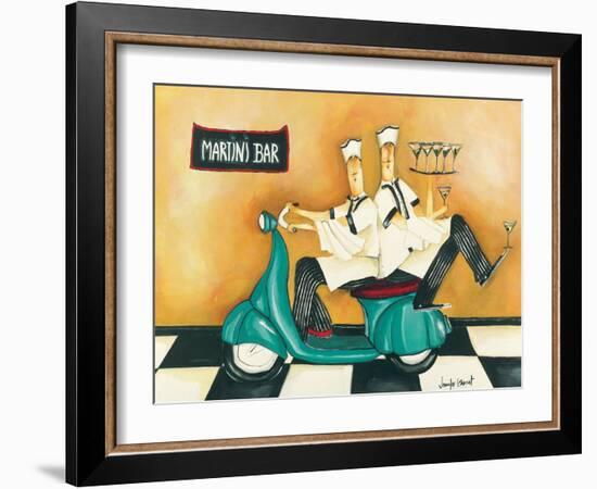 Martini Bar-Jennifer Garant-Framed Giclee Print