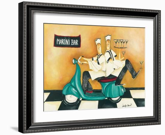 Martini Bar-Jennifer Garant-Framed Giclee Print