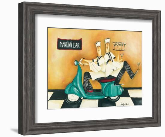 Martini Bar-Jennifer Garant-Framed Giclee Print