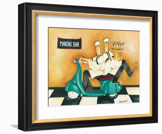 Martini Bar-Jennifer Garant-Framed Giclee Print