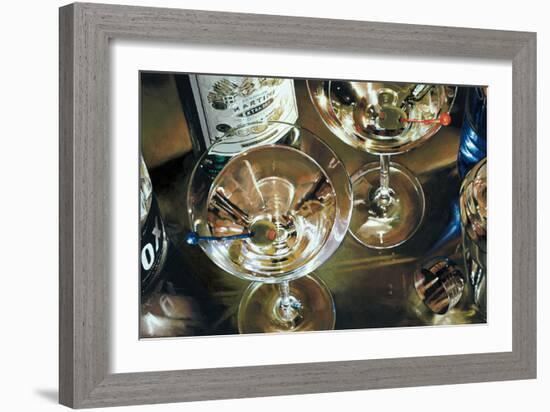 Martini Bar-Stefano Ferreri-Framed Art Print