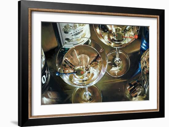 Martini Bar-Stefano Ferreri-Framed Art Print