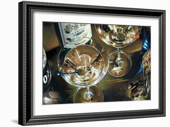 Martini Bar-Stefano Ferreri-Framed Art Print