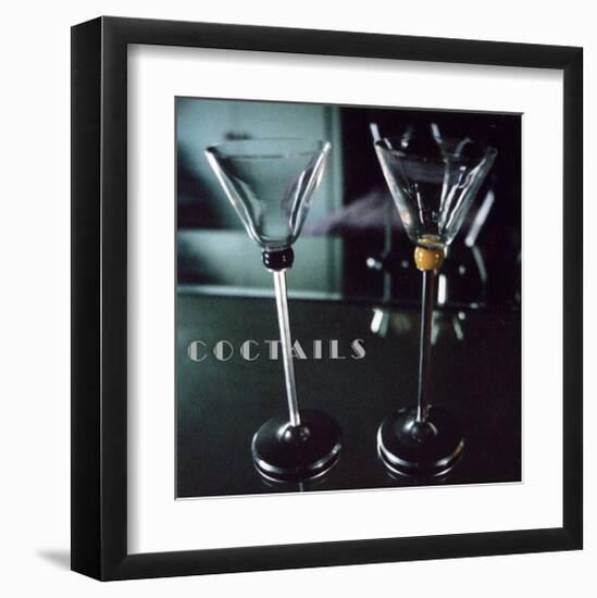 Martini Cocktails I-Richard Sutton-Framed Art Print