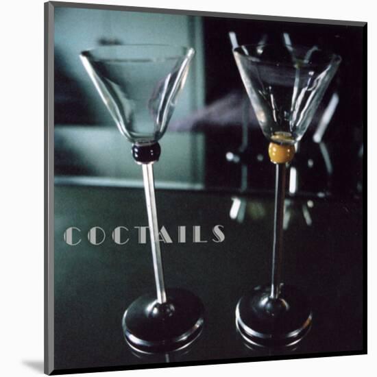 Martini Cocktails I-Richard Sutton-Mounted Art Print