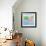 Martini Float Flamingo-Paul Brent-Framed Premium Giclee Print displayed on a wall