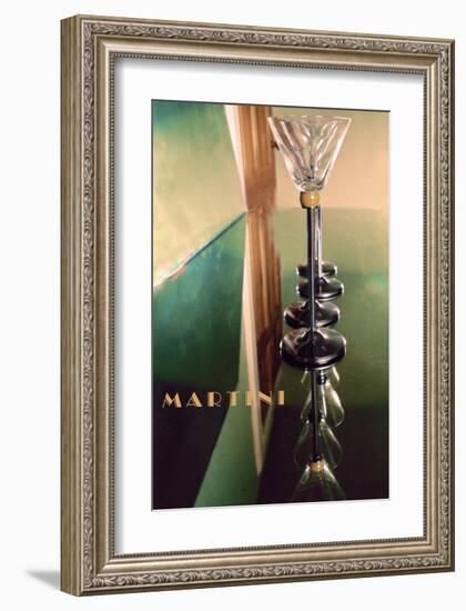 Martini I-Richard Sutton-Framed Art Print