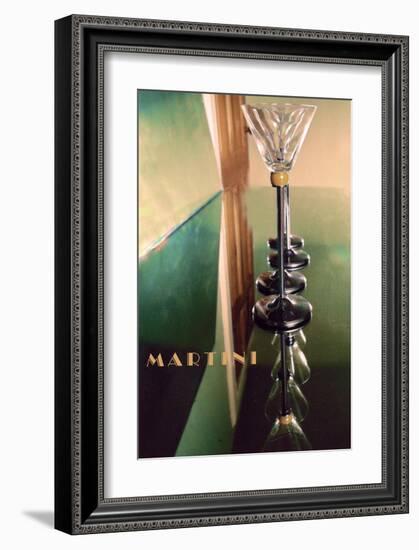 Martini I-Richard Sutton-Framed Art Print