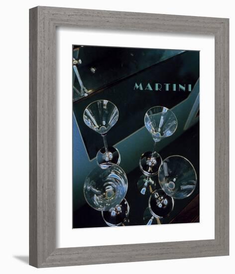 Martini III-Richard Sutton-Framed Art Print