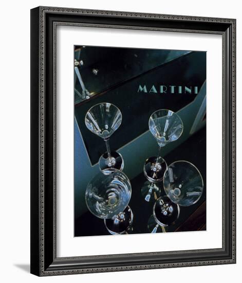 Martini III-Richard Sutton-Framed Art Print