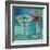 Martini in Aqua-Patti Mollica-Framed Art Print