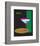 Martini in Black-ATOM-Framed Giclee Print