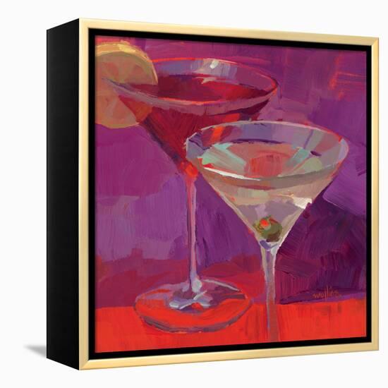 Martini in Magenta-Patti Mollica-Framed Stretched Canvas