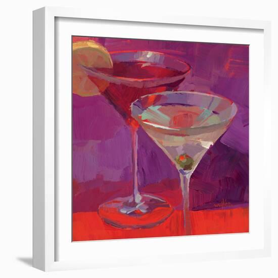 Martini in Magenta-Patti Mollica-Framed Art Print