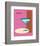 Martini in Pink-ATOM-Framed Giclee Print