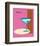 Martini in Pink-ATOM-Framed Giclee Print