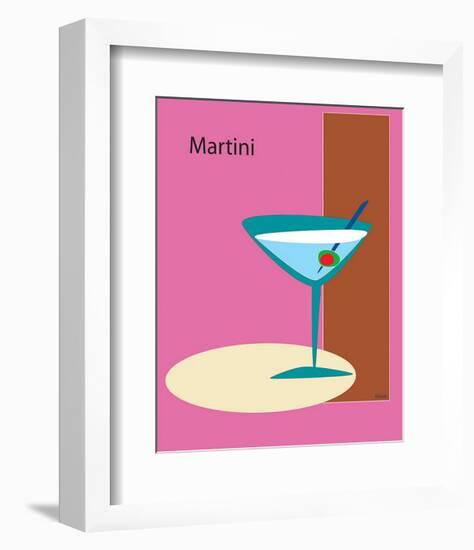 Martini in Pink-ATOM-Framed Giclee Print