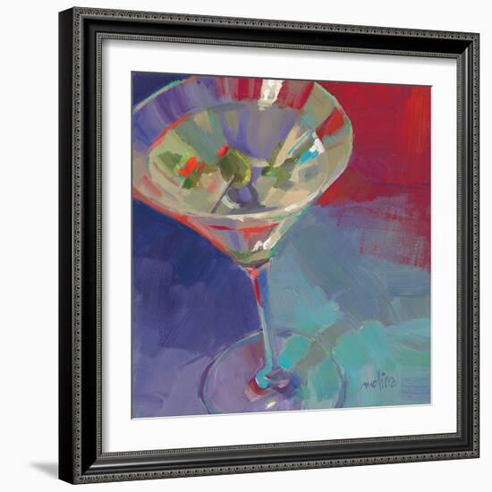 Martini in Plum-Patti Mollica-Framed Art Print