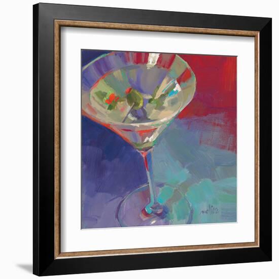 Martini in Plum-Patti Mollica-Framed Art Print