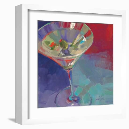 Martini in Plum-Patti Mollica-Framed Art Print