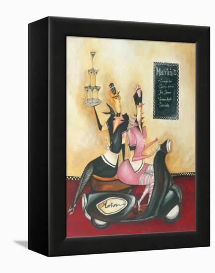 Martini Menu-Jennifer Garant-Framed Premier Image Canvas