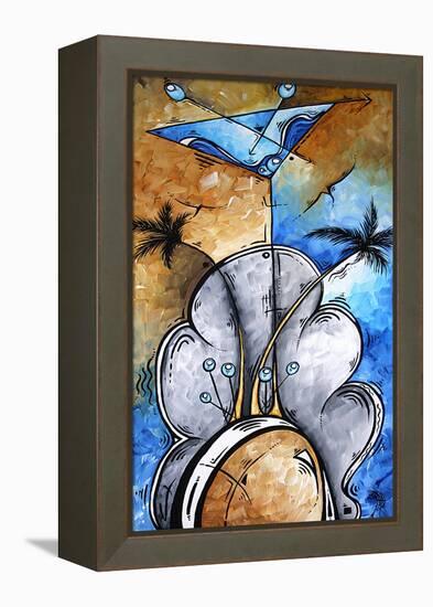 Martini On The Beach-Megan Aroon Duncanson-Framed Stretched Canvas