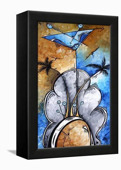 Martini On The Beach-Megan Aroon Duncanson-Framed Stretched Canvas