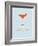 Martini Poster Orange-NaxArt-Framed Art Print