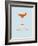 Martini Poster Orange-NaxArt-Framed Art Print