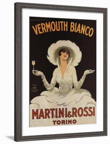 Martini Rossi Vermouth Bianco--Framed Art Print
