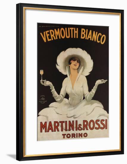 Martini Rossi Vermouth Bianco-null-Framed Art Print