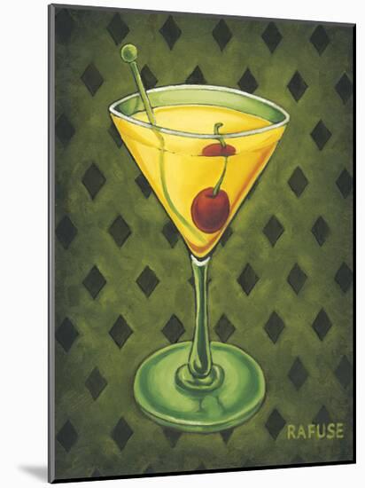 Martini Royale - Diamonds-Will Rafuse-Mounted Giclee Print