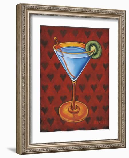 Martini Royale - Hearts-Will Rafuse-Framed Giclee Print