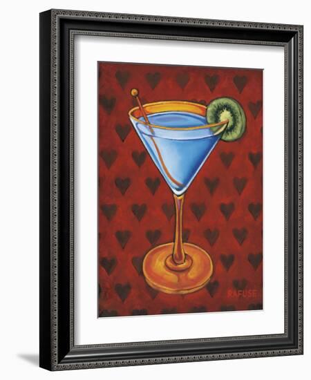 Martini Royale - Hearts-Will Rafuse-Framed Giclee Print