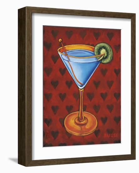 Martini Royale - Hearts-Will Rafuse-Framed Giclee Print