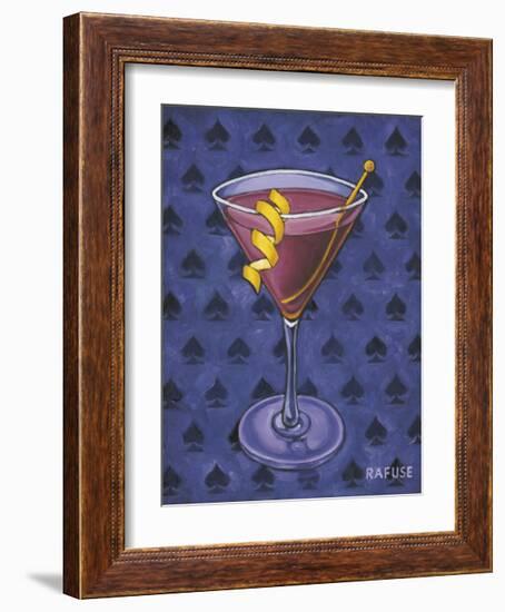 Martini Royale - Spades-Will Rafuse-Framed Giclee Print