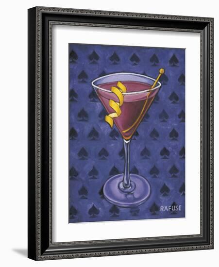 Martini Royale - Spades-Will Rafuse-Framed Giclee Print