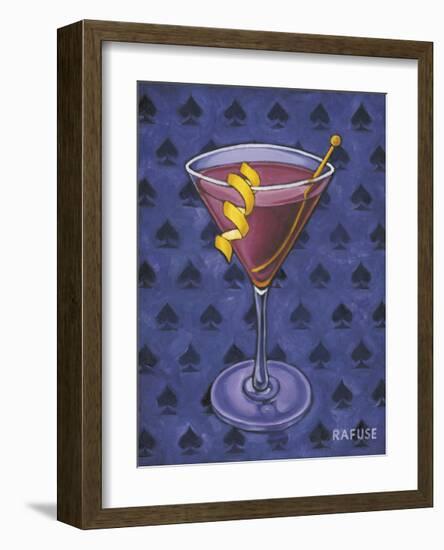 Martini Royale - Spades-Will Rafuse-Framed Giclee Print