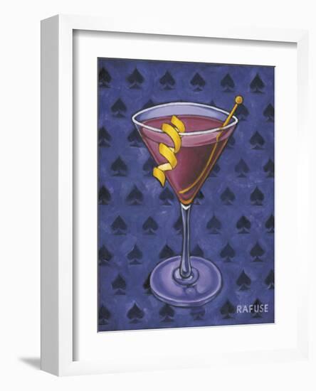 Martini Royale - Spades-Will Rafuse-Framed Giclee Print