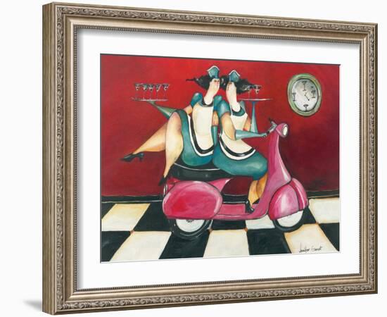 Martini Time-Jennifer Garant-Framed Giclee Print