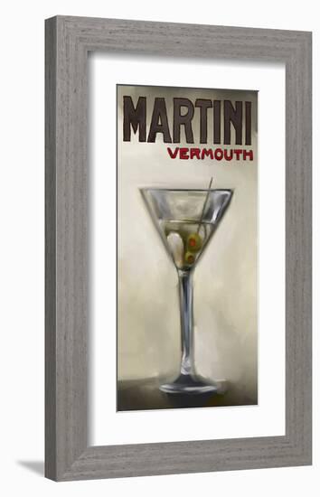 Martini Vermouth-Rick Novak-Framed Art Print