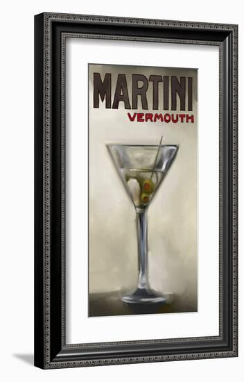 Martini Vermouth-Rick Novak-Framed Art Print