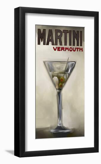 Martini Vermouth-Rick Novak-Framed Art Print