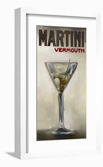 Martini Vermouth-Rick Novak-Framed Art Print