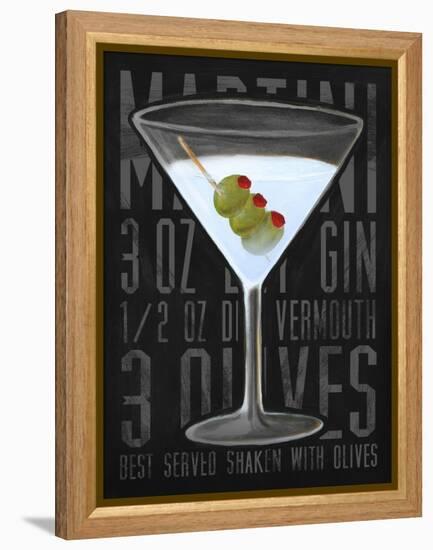 Martini (Vertical)-Cory Steffen-Framed Premier Image Canvas