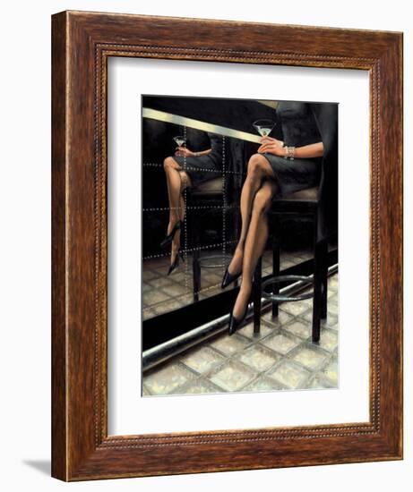 Martini with a Twist-Nathan Rohlander-Framed Art Print