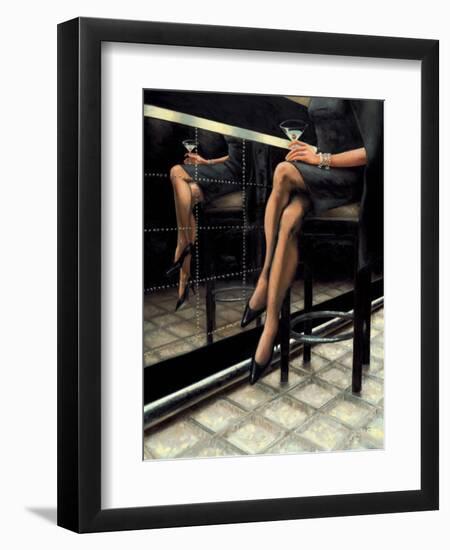 Martini with a Twist-Nathan Rohlander-Framed Art Print