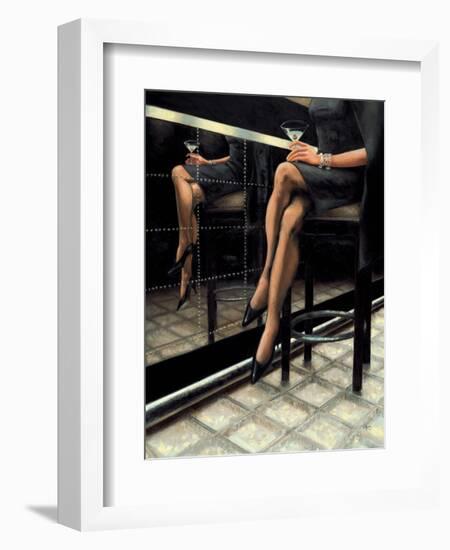 Martini with a Twist-Nathan Rohlander-Framed Art Print